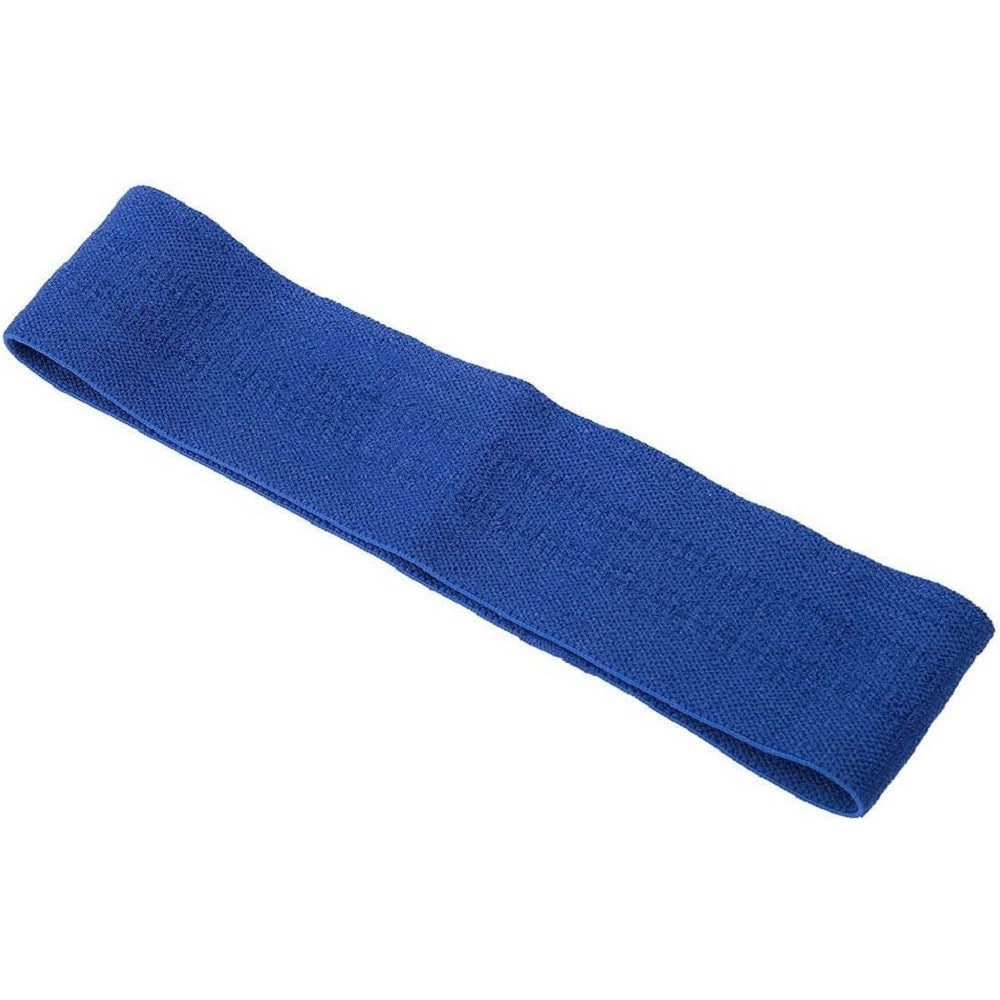Trade Shop - Fascia Elastica Esercizi Bande Resistenza Allenamento Yoga Fitness Antiscivolo - Blu   S
