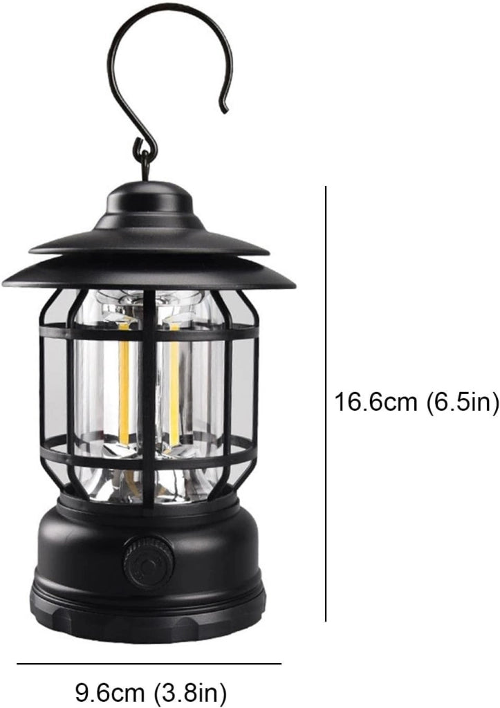 Lampada LED Lanterna ricaricabile USB da campeggio portatile Con gancio Dimmerabile - ZENCOCCO