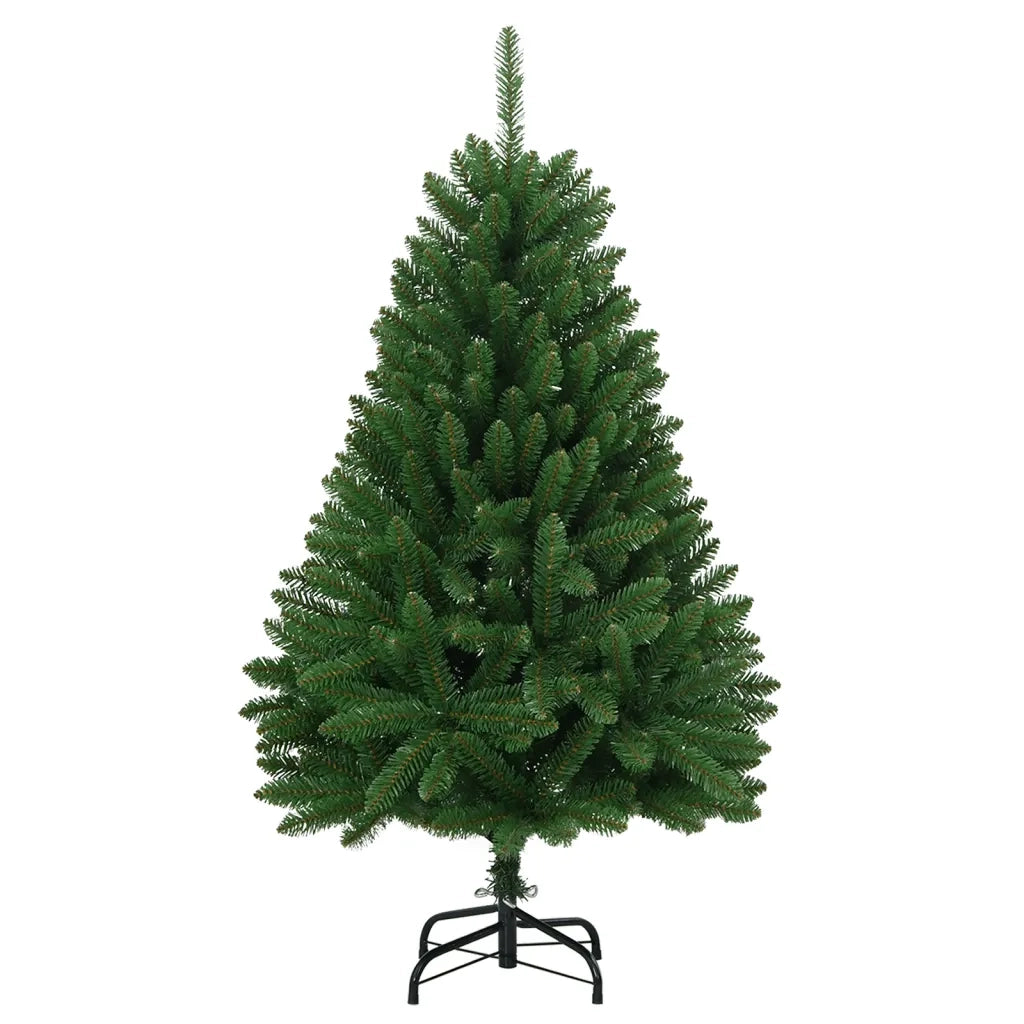 Albero di Natale Artificiale Incernierato con Base Verde 150 cm 357778