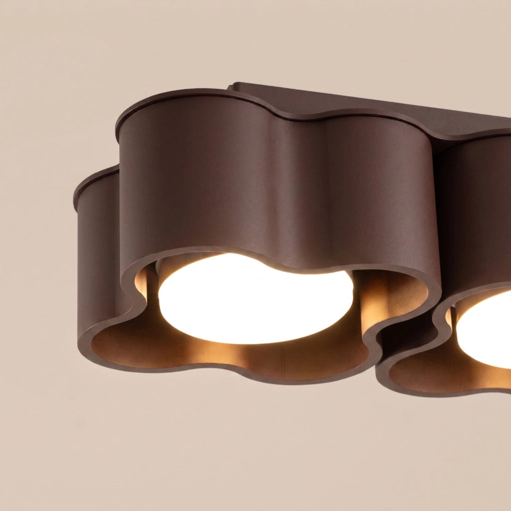 Plafoniera OVIO 2 marrone Gx53