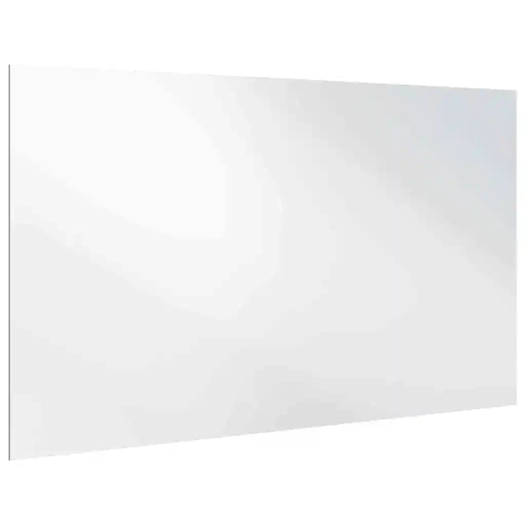 Specchio da parete Rettangolare 100 x 60 cm vetro temperato 42023019