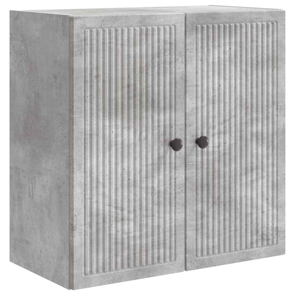 Mobiletto a muro Grigio Cemento 59 x 31 x 60 cm 897898