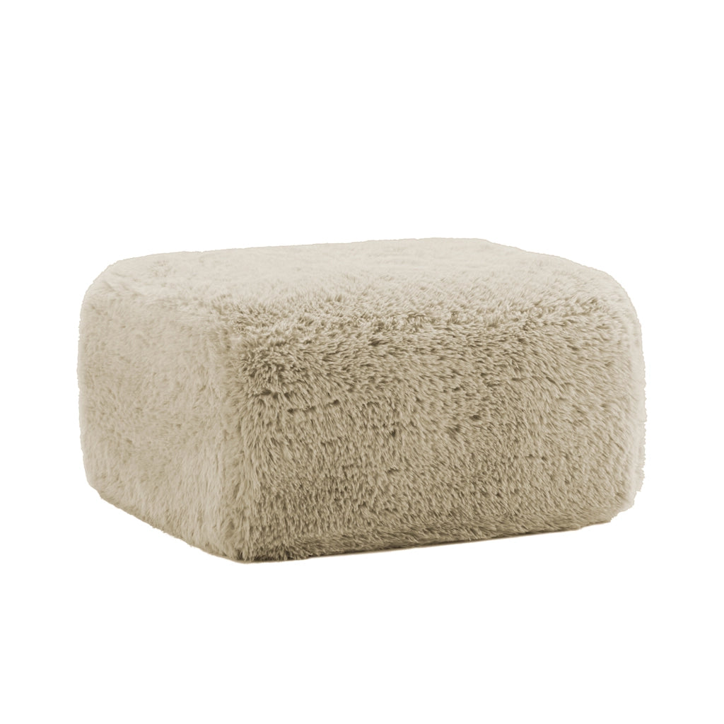 POUF Modulare 24x24x88 cm in Tessuto Plush Light Khaki