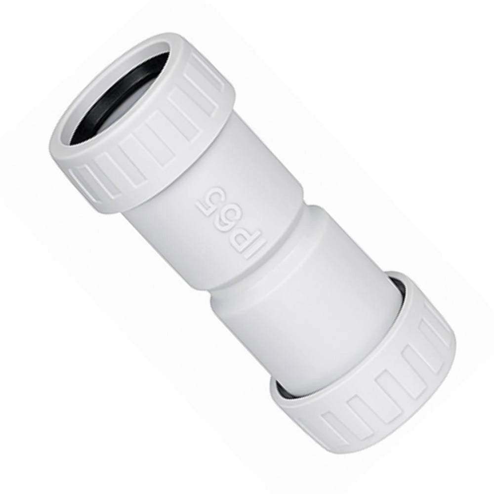Faeg raccordo tubo rigido manicotto ip65 vari diametri tecnopolimero grigio *** diametro 40 millimetri, confezione 1