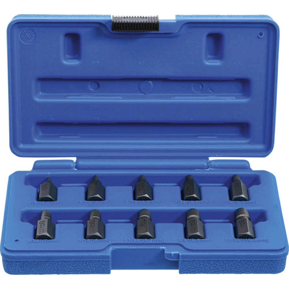 KIT ESTRATTORI 10pz VITI PERNI BULLONI SPEZZATI ROVINATI PRIGIONIERI CHIAVE