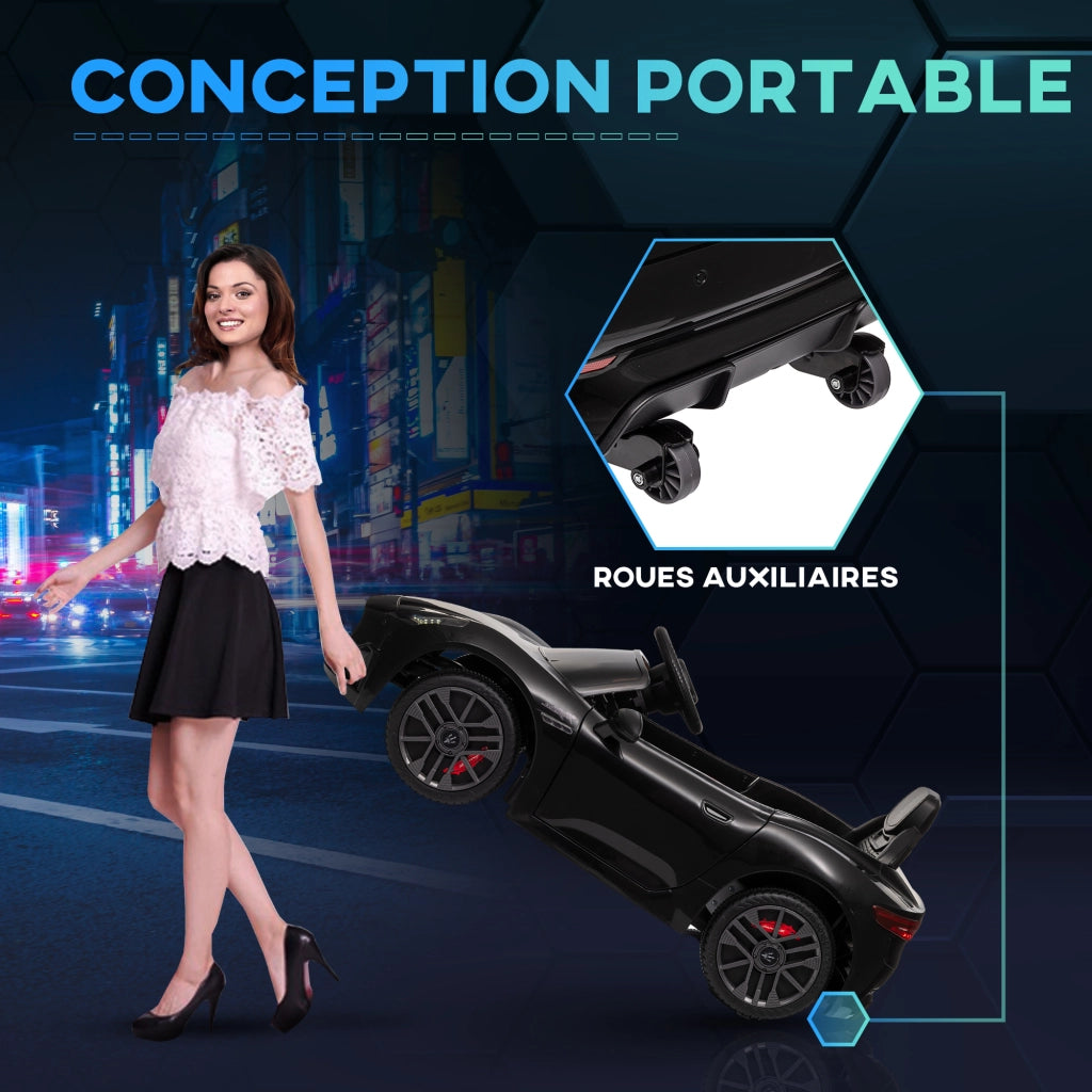 Auto elettrica per bambini Maserati Gran Turismo Folgore ¨C zephmum ¨C 12V telecomando nero