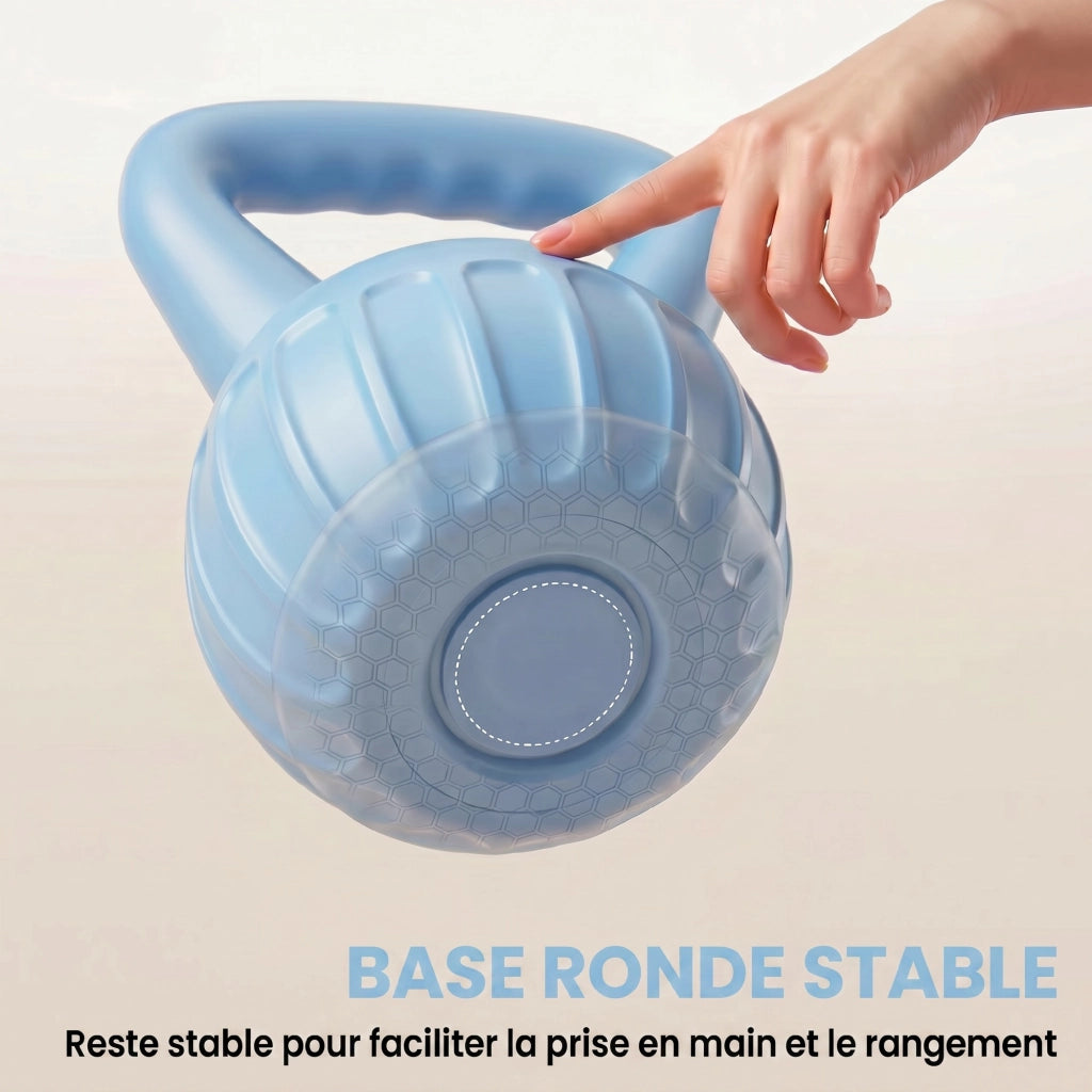 Kettlebell 12 kg ¨C Xylo ¨C Impugnatura Antiscivolo, Blu