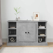 Credenza Grigio Cemento 100x35,5x60 cm in Legno Multistrato 816444