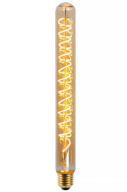 Lampadina LED vintage dimmerabile tubolare ambra E27 4,9W