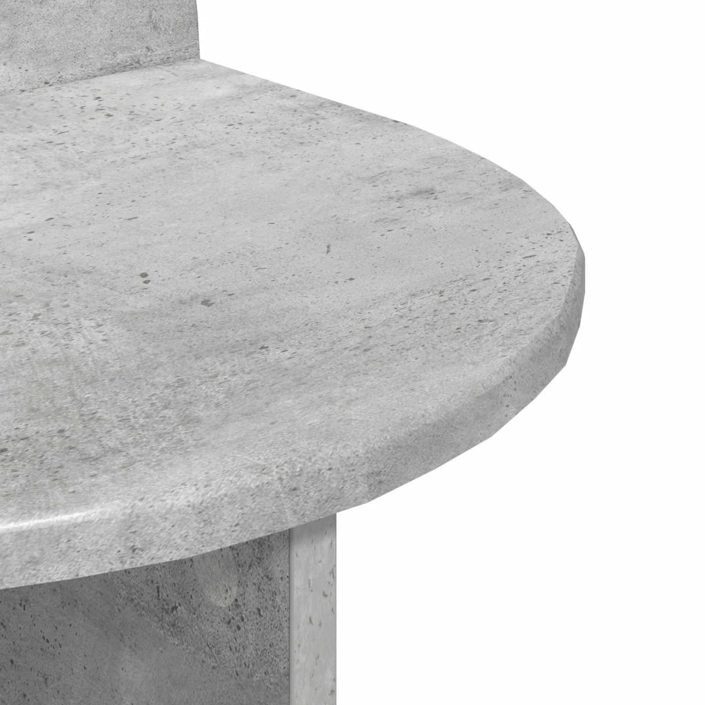 Comodino Grigio Cemento 40 x 35,5 x 45,5 cm 8001137