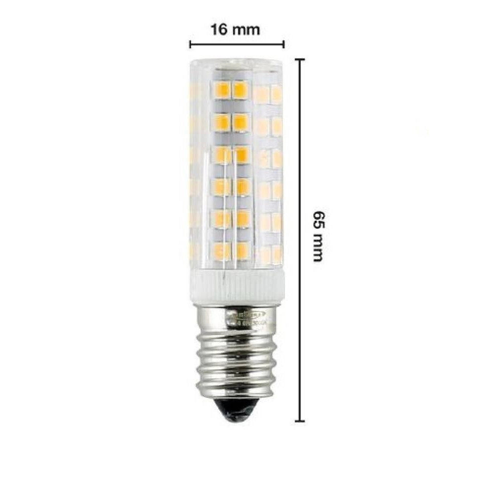 Trade Shop - Lampadina Led E14 6 W Luce Bianca Fredda 6500k Natural 4000k Calda 3000k - -bianco Caldo      -