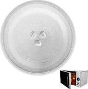 Tavolo rotante in vetro per forno a microonde da 24,5 cm - Piatto vetrato circolare per forno a microonde 24,5 cm - Tavolo rotante in vetro sostitutivo per forno a microonde 24,5 cm