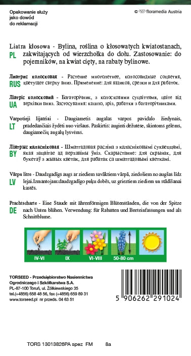Liatris spicata - Miscela di Liatris spicata 0,2g