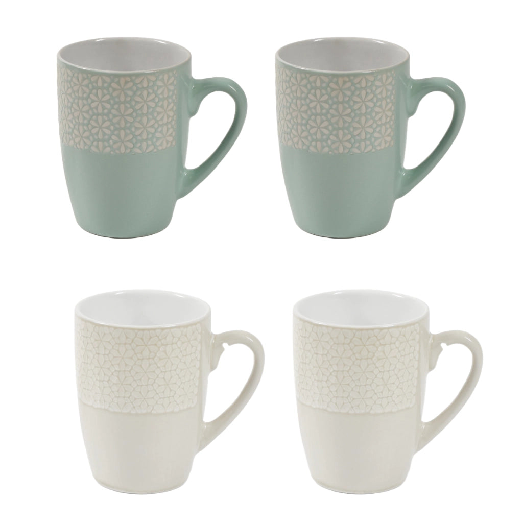 MAURY'S SET 4 TAZZE MUG DA 350CC IN COLORAZIONE ASSORTITO