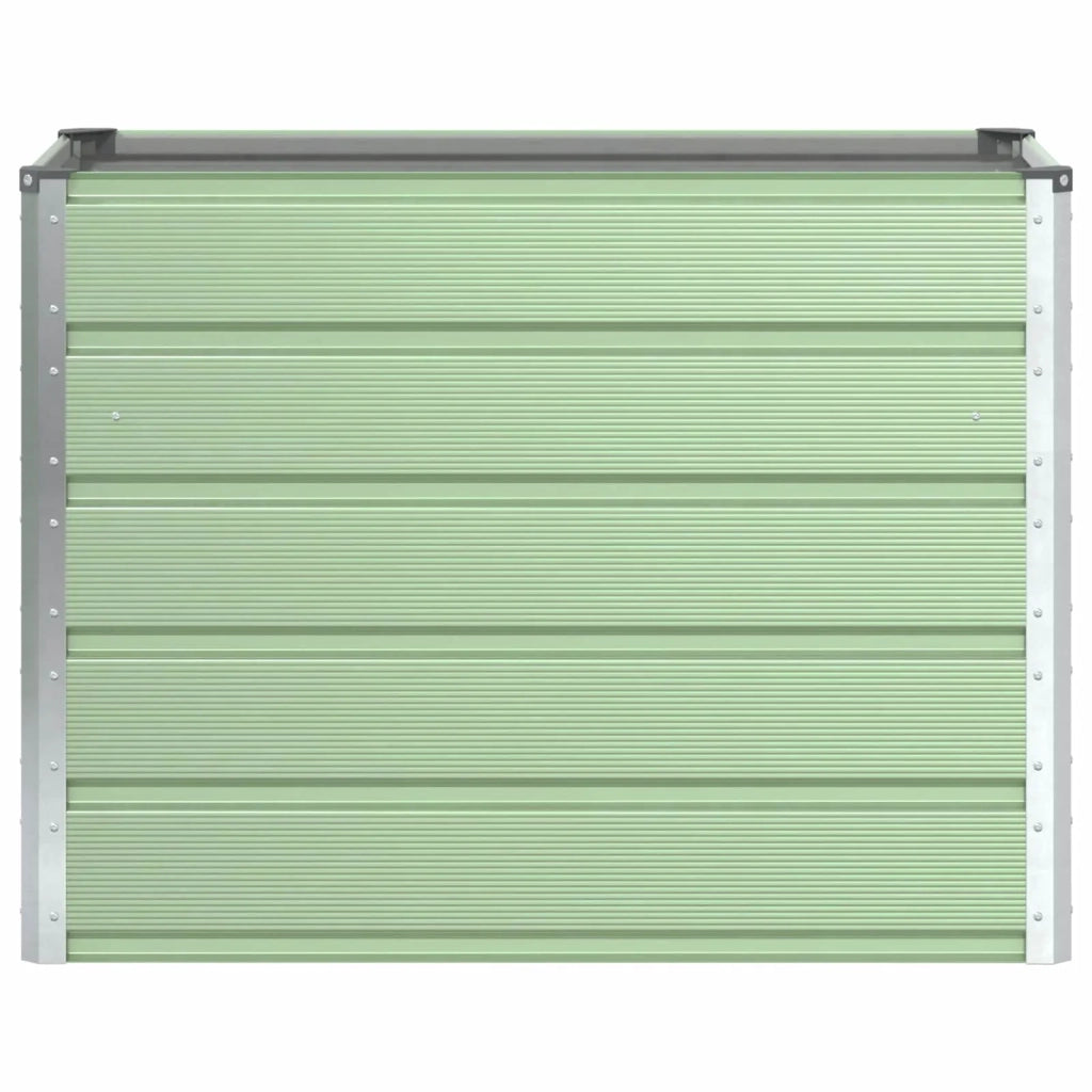 Fioriera Verde Pastello 100 x 50 x 77 cm Acciaio zincato