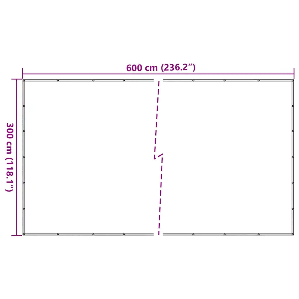 Rete per Container in HDPE 3x6 m Nera CFW5228336