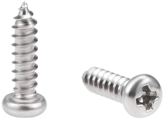 Serraggio a croce in acciaio inossidabile 316, viti di connessione 2,6x10mm, 50 pezzi alta qualità.