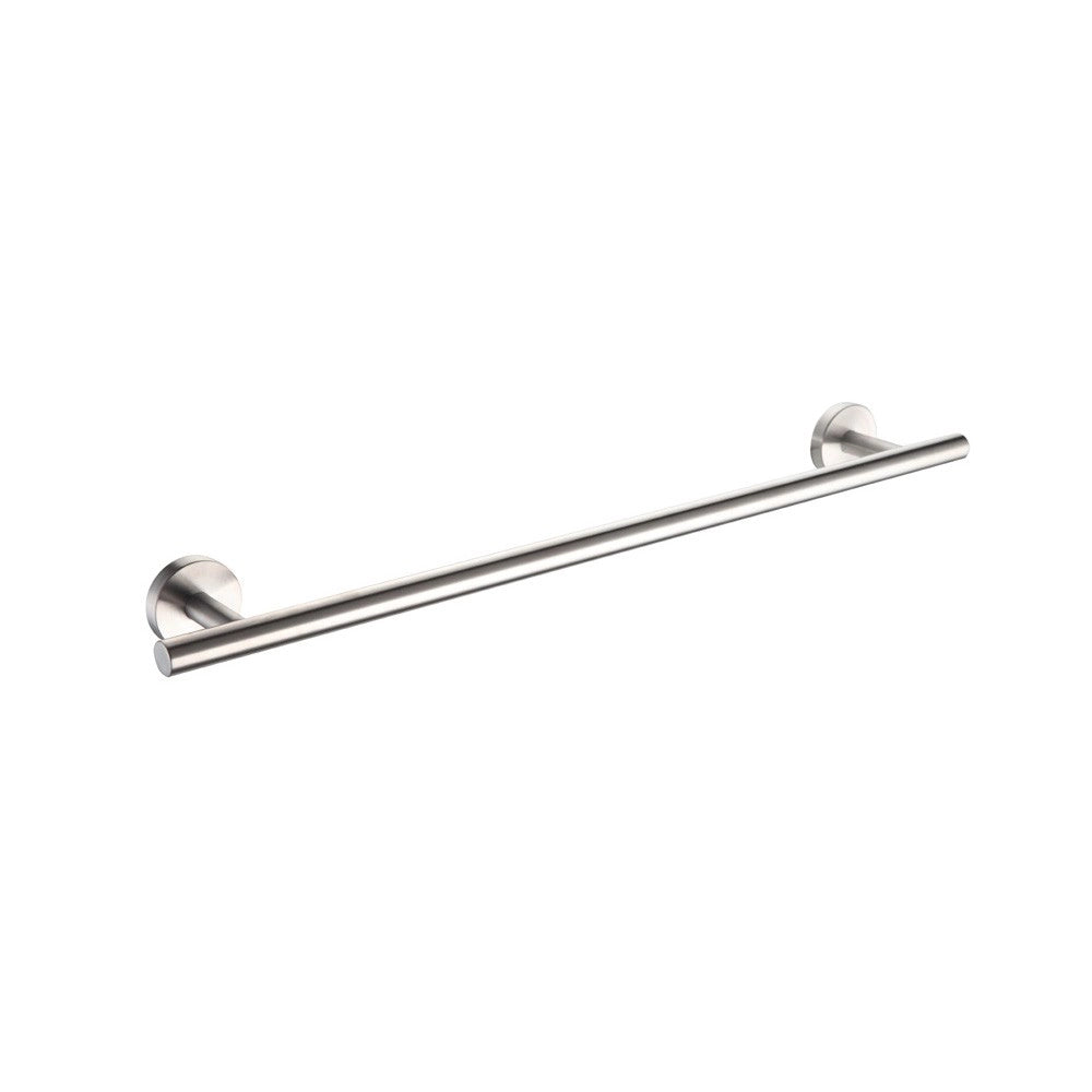 Porta salviette in acciaio da cm 30 serie steel - fissaggio ad incollo o con viti