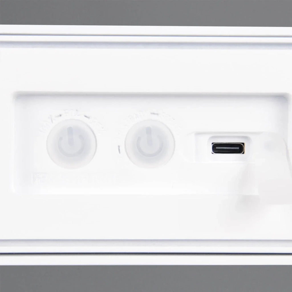 LÚZETE - APPLIQUE ESTERNO SOLARE IBRIDO 6W 4000K SENSORE IP44 BIANCO SUNDEW