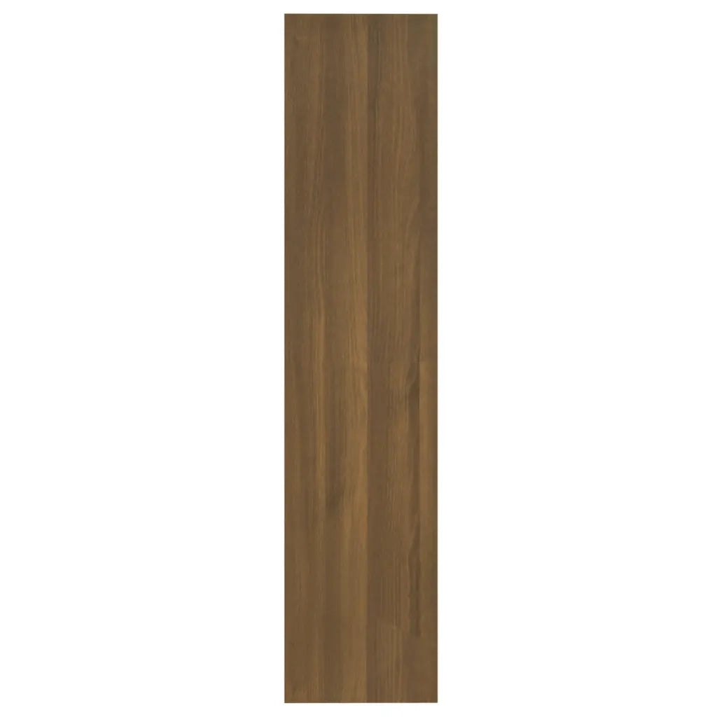 Libreria/Divisorio Rovere Marrone 60x30x135cm Legno Multistrato