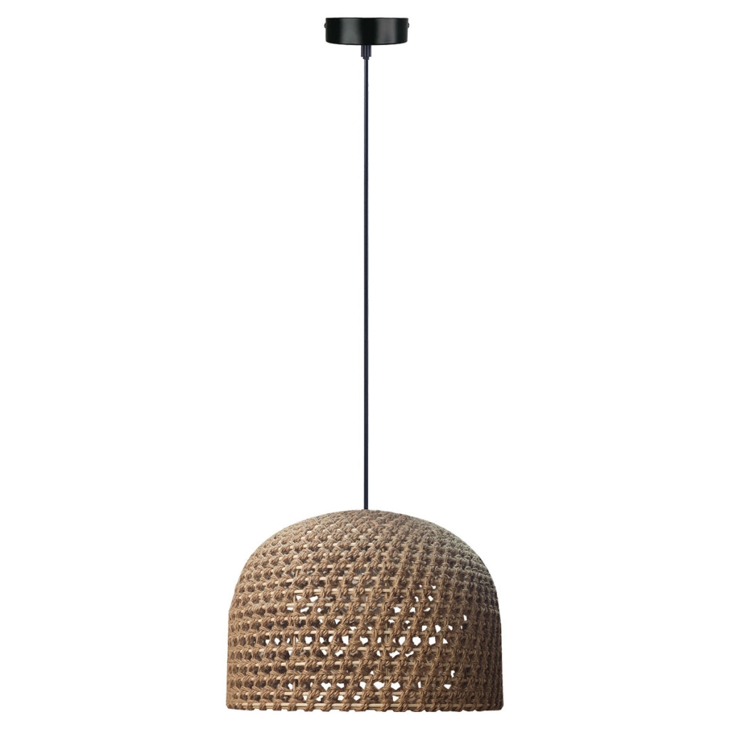 Lampada a sospensione rattan Ø50 E27 15W Kanso Light Prestige