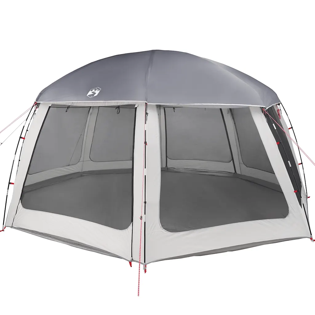 Tenda da piscina con Patta Rimovibile&Pareti in Rete-Tenda per Piscina 612x612 cm 838587