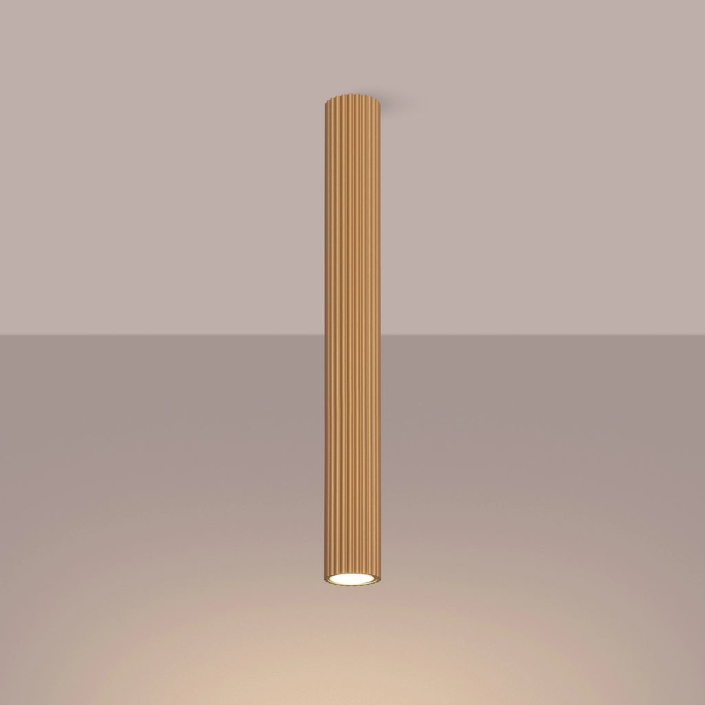 Spot soffitto moderno oro tubo 60cm GU10 GRAVIO Pure Lume