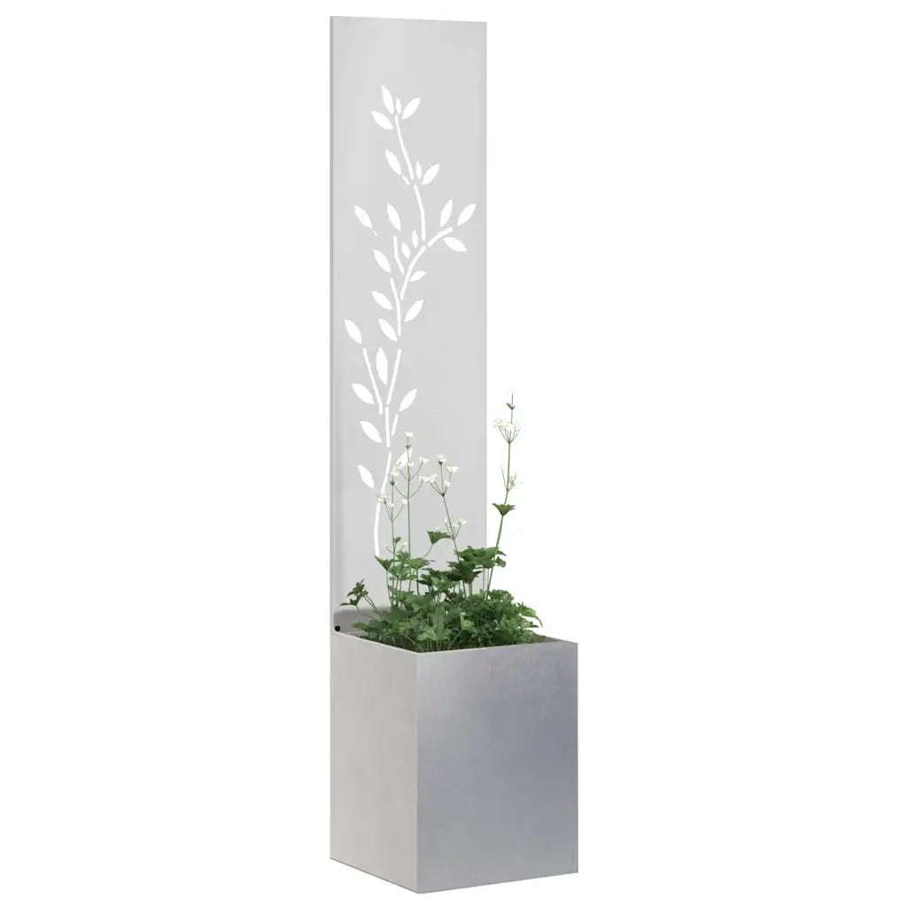 Schermo per privacy in giardino Argento 32 x 32 x 150 cm CFW5390035