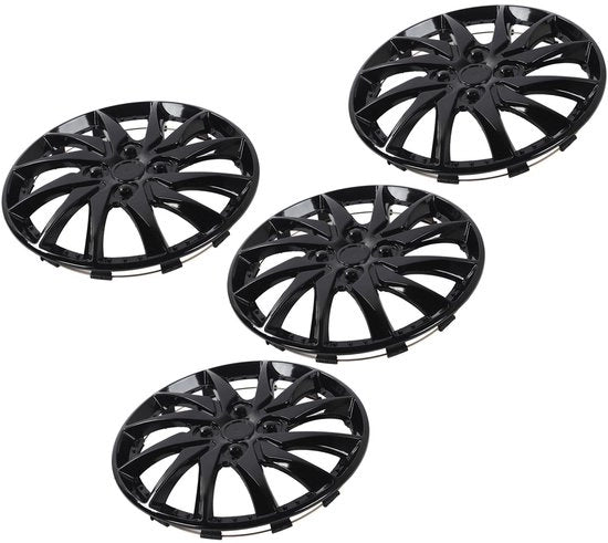 Set di manubri 14 pollici resistenti agli urti - insieme di 4 manubri - copertura universale per pedali - nero - materiale ABS di alta qualità - duraturo e resistente agli abrasioni