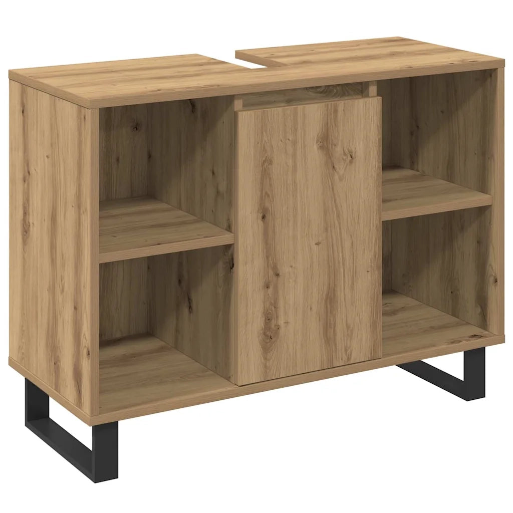 Set di mobili per il bagno 3 pcs Marrone Legno multistrato 3378511