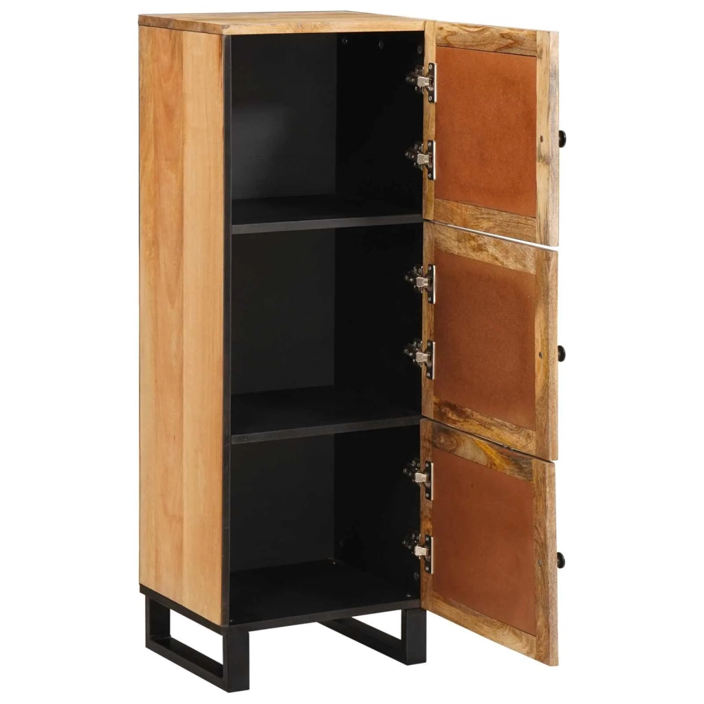 Credenza Marrone 90 x 33 x 75 cm Legno di mango massello
