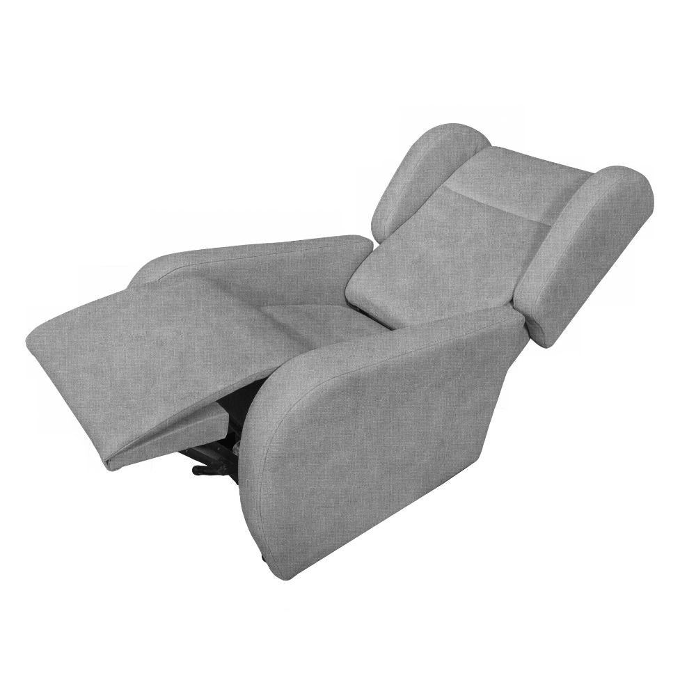 Poltrona alza persona 2 motori Lift 2 tessuto grigio chiaro