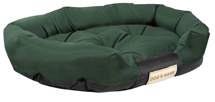 AIO FACTORY XL Letto per cani 115x95 cm Personalizzabile Impermeabile Verde