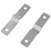 Piastra di impatto 2 pz Argento 50 x 10 x 1,2 mm Ferro CFW9077872
