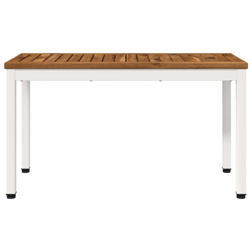 Panchina da giardino 80,5 x 35 x 45 cm Legno di Acacia Massello 901293