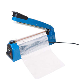 Macchina Sigilla Sacchetti 300W 240V e Buste da 400 mm Blu