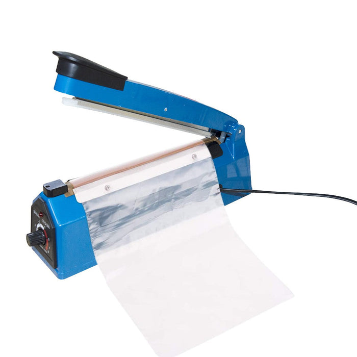 Macchina Sigilla Sacchetti 300W 240V e Buste da 400 mm Blu