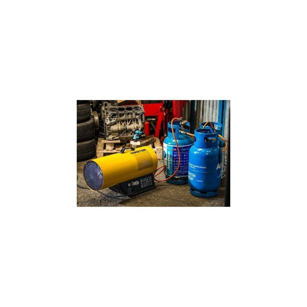 Trade Shop - Cannone Generatore Di Aria Calda Riscaldatore A Gas Portatile Regolabile Blp 17m -