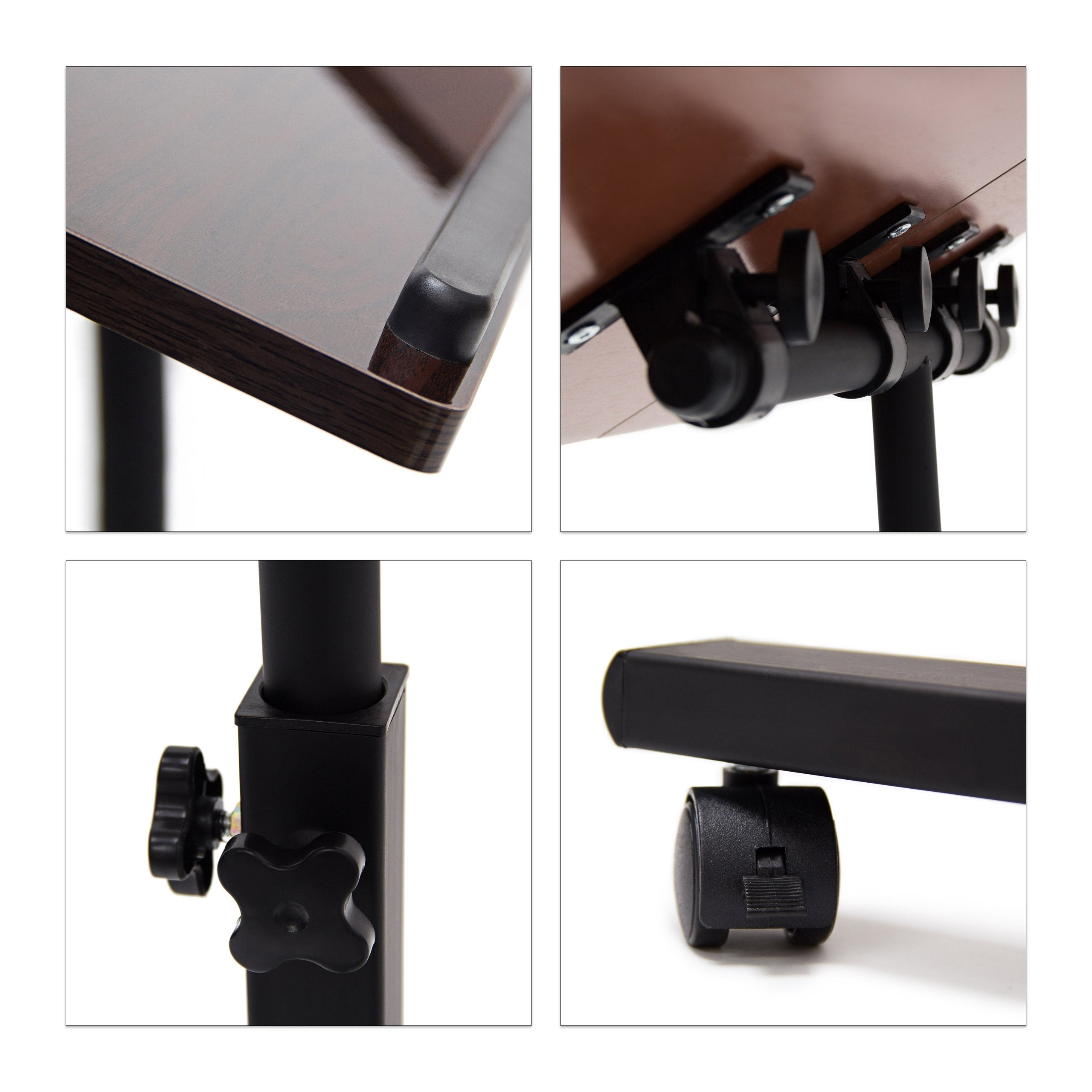 Tavolo per laptop netbook con rotelle 2013098