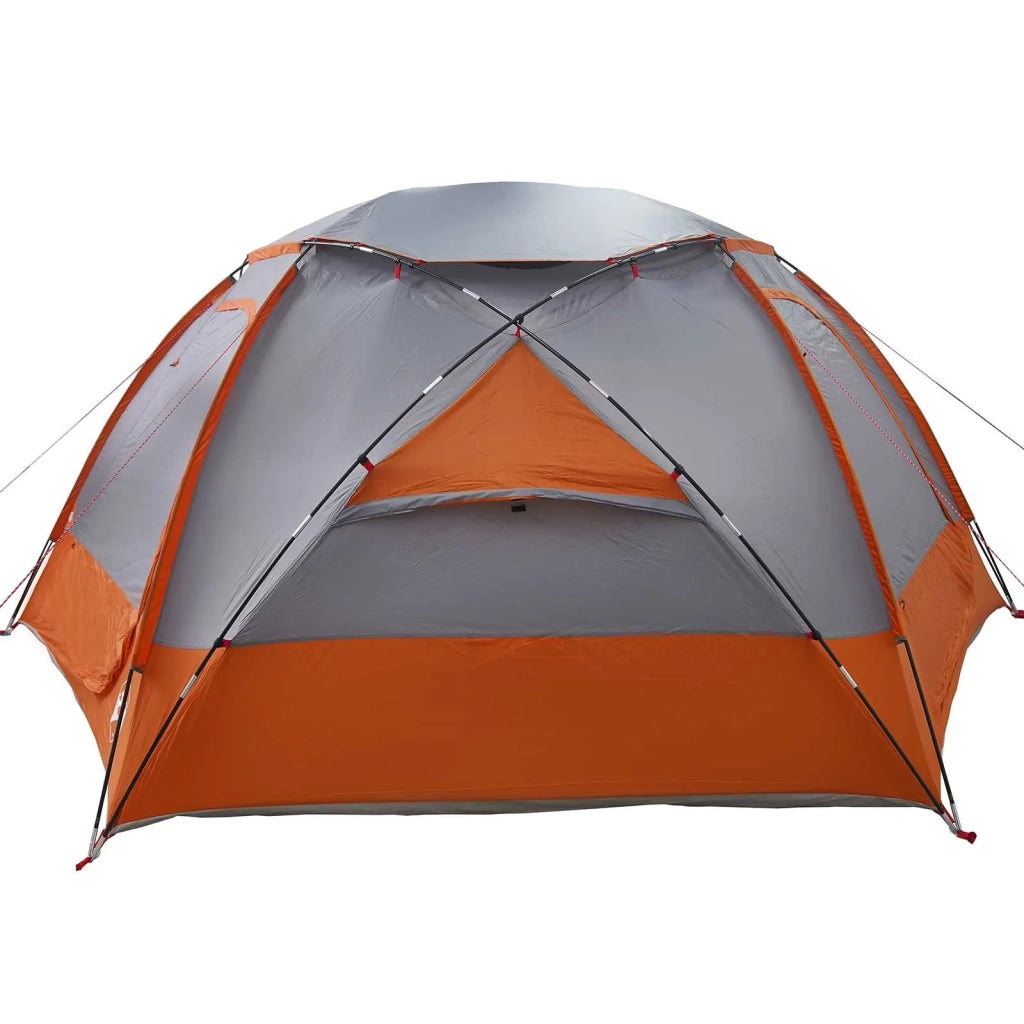Tenda a cupola con tetto rimovibile Grigio e arancione 42017378