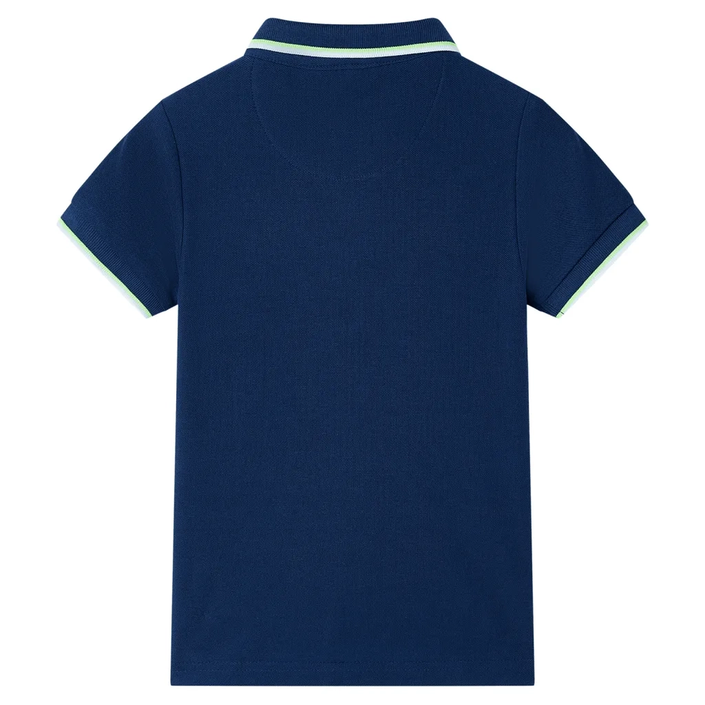 Polo da Bambino Blu Marino 140 12443