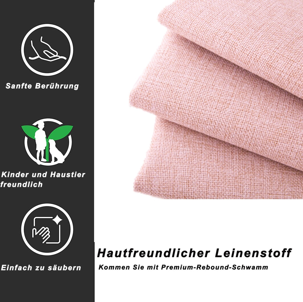 Letto imbottito 180x200 cm con contenitore idraulico; convertibile in 2 letti; rosa