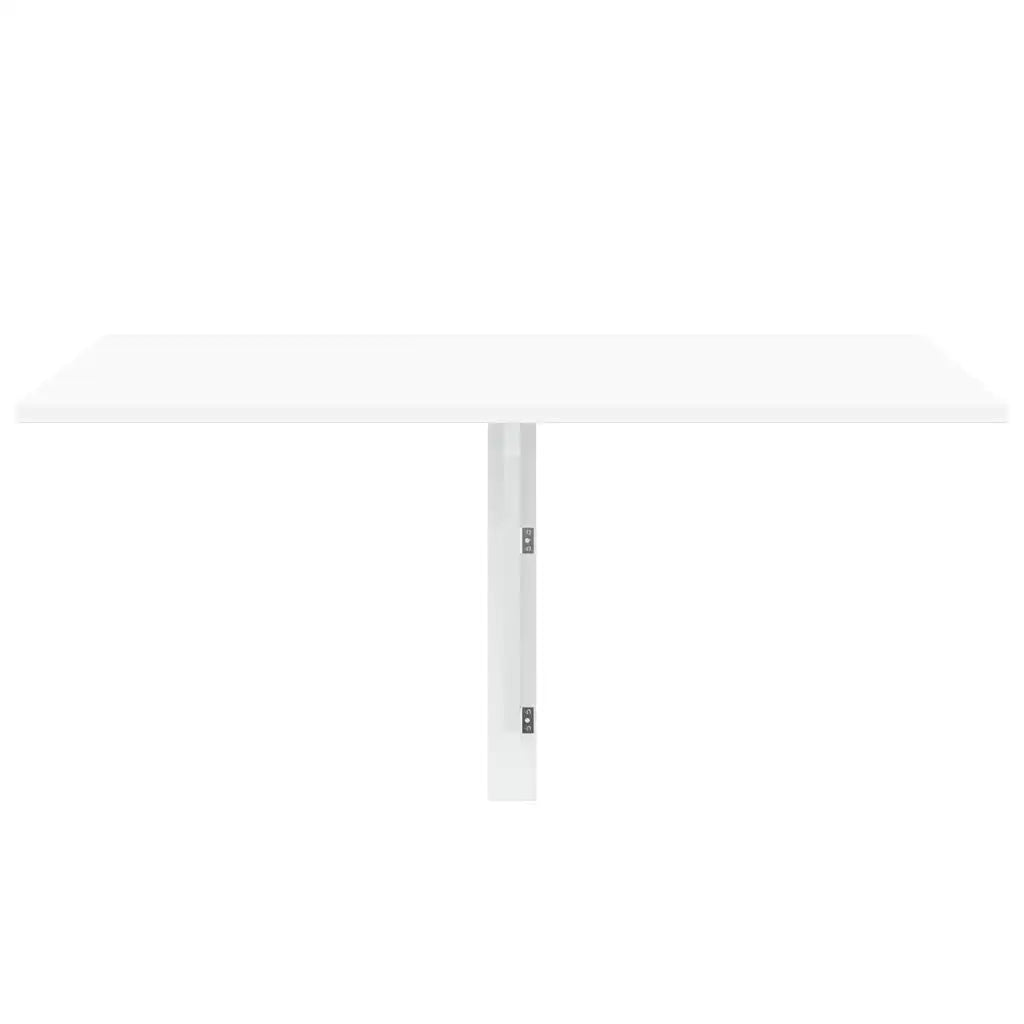 Tavolo Pieghevole da Parete Bianco 100x60 cm 243054