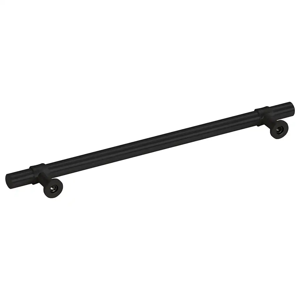 Maniglie per Mobili 5pz Nere 192mm in Acciaio Inox 155424