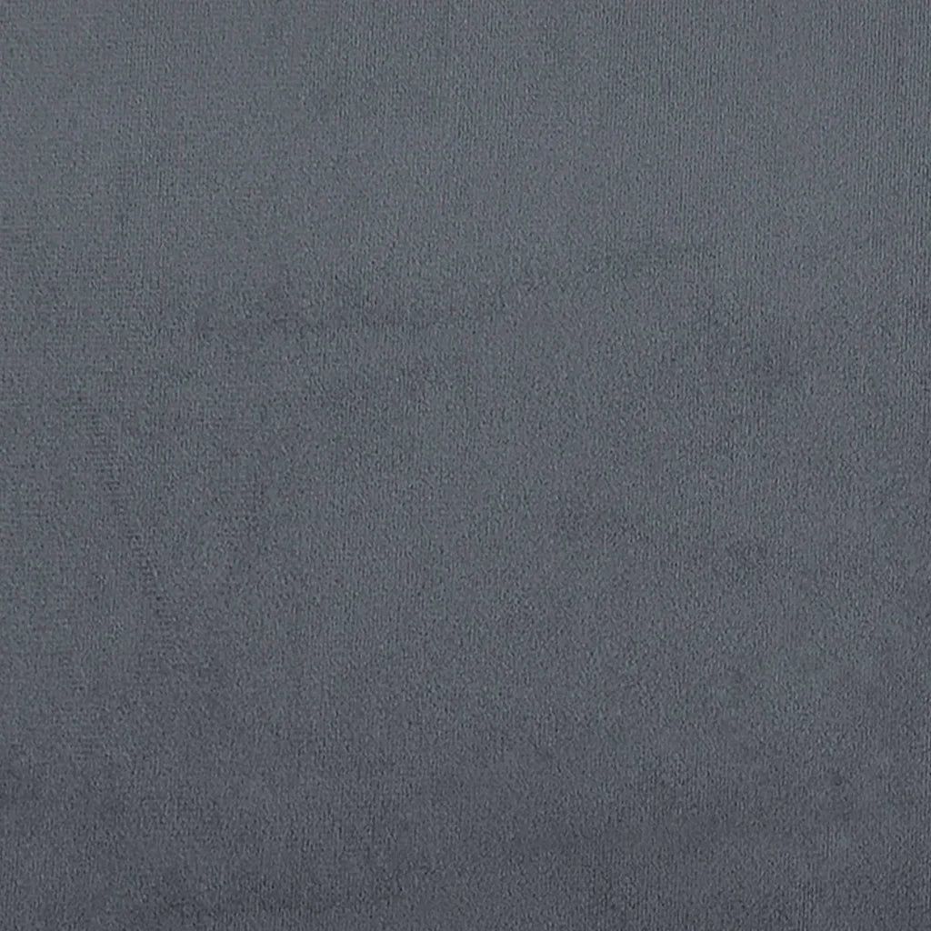 Cornice del letto ad angolo Grigio scuro 80 cm x 200 cm Velluto 42016409