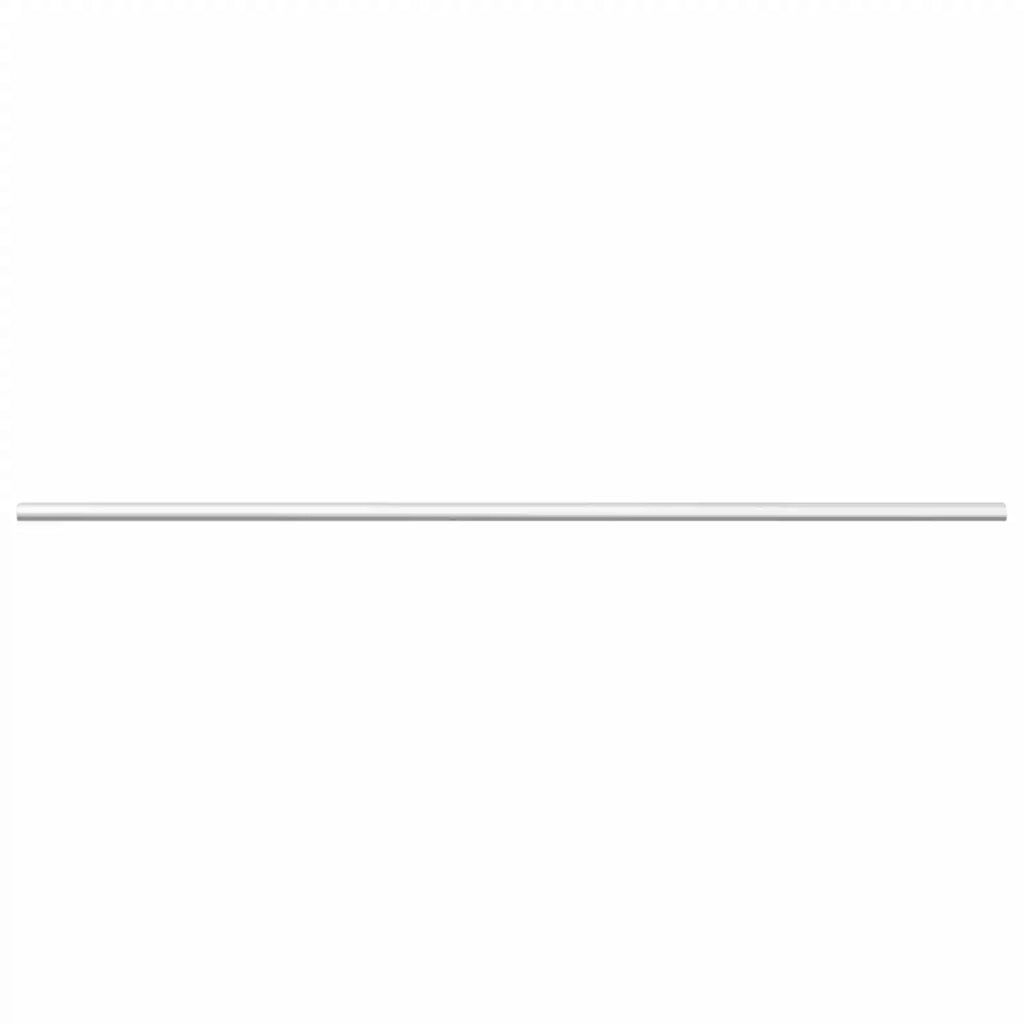Asta per armadio 12 pz Argento 864 x 15 x 29 mm CFW9169386