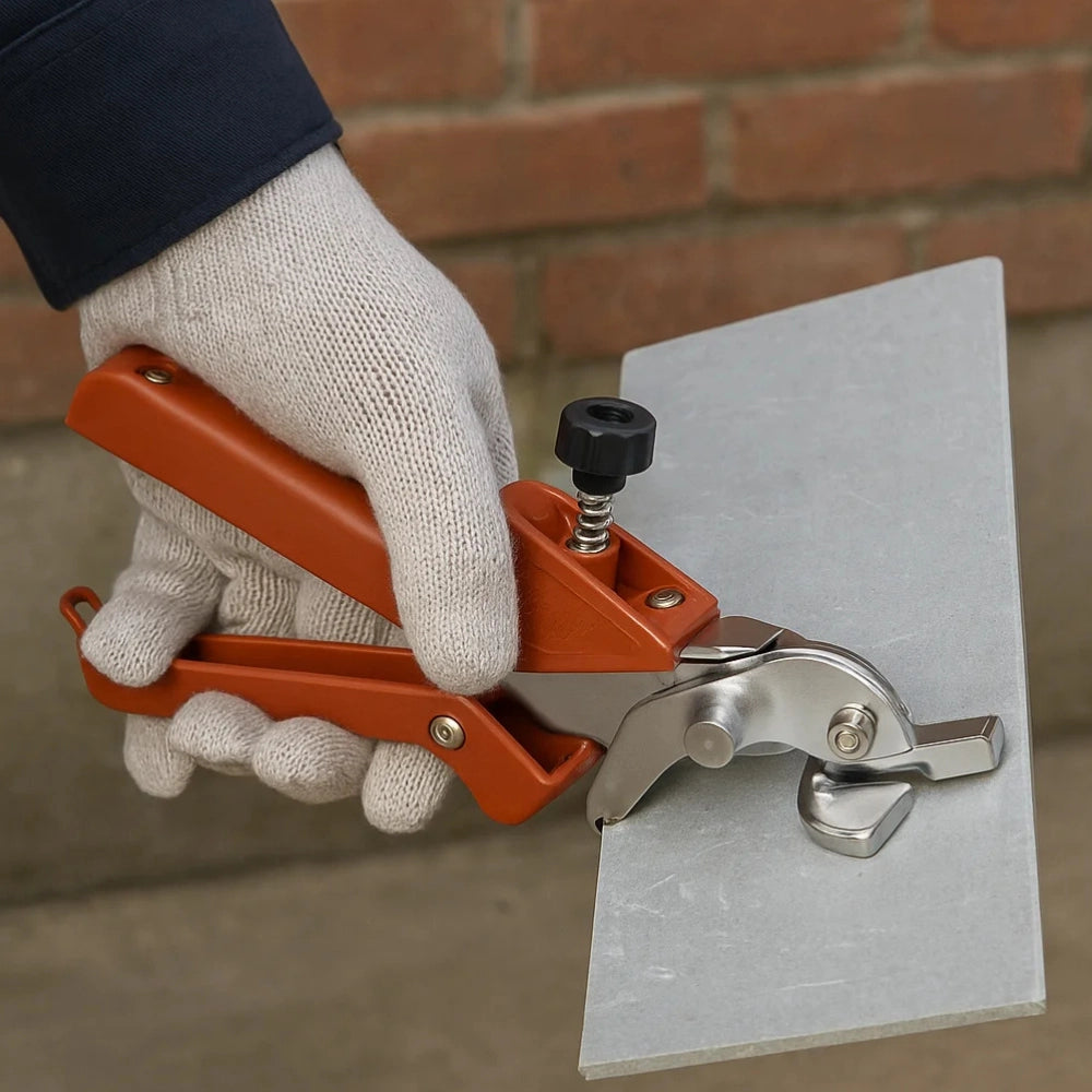 Pinza troncatrice alluminio lastre spessore fino 6mm presa ergonomica