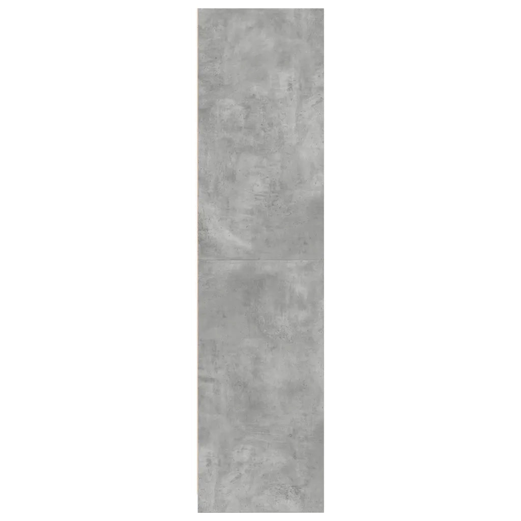 Armadio Grigio Cemento 80x50x200 cm in Legno tecnico 3307723