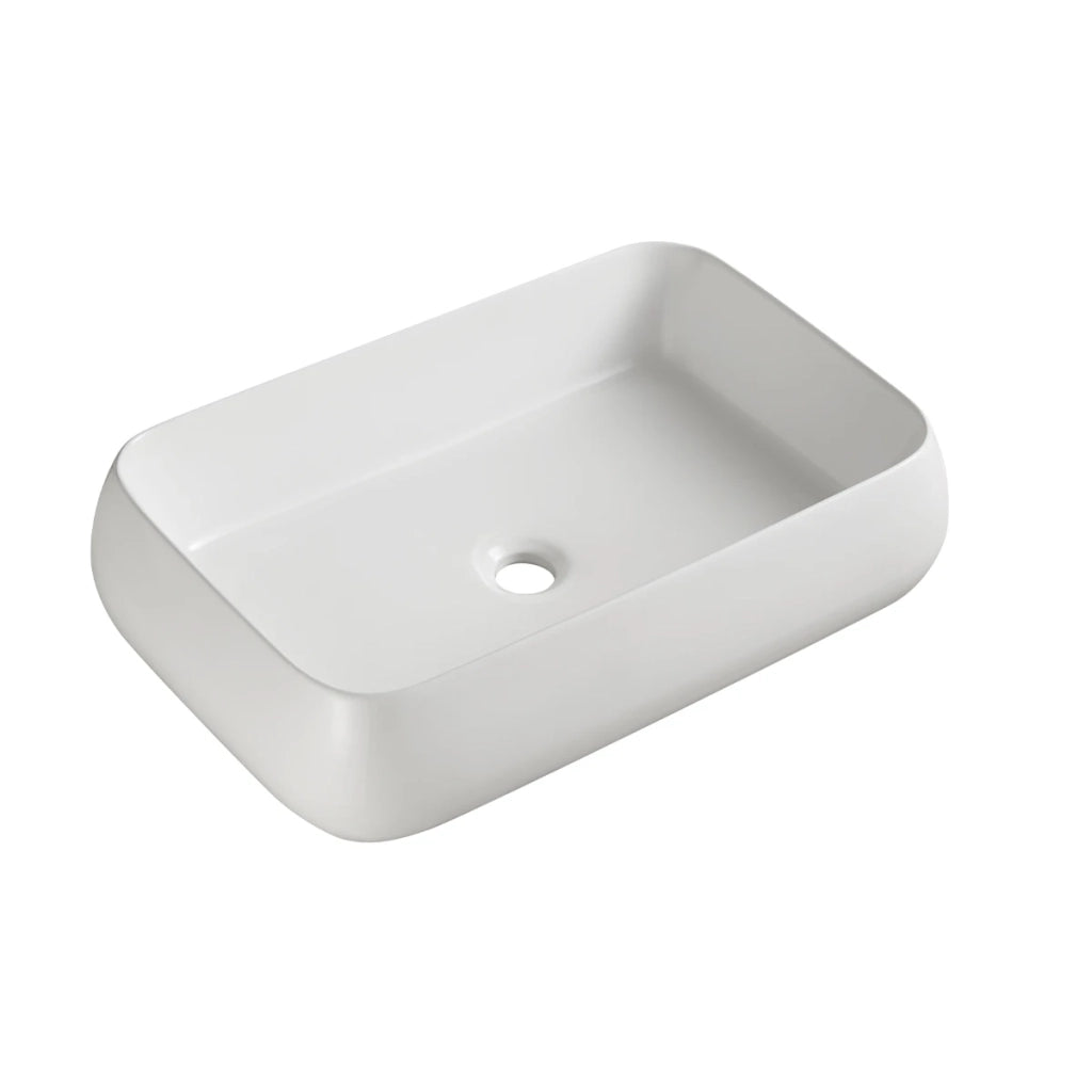 Lavabo da appoggio LINPH LA73 60x40 cm bianco