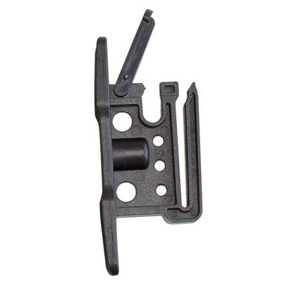 ISOLATORE ELETTRORECINZIONE PIATTO AD AVVITARE - X FILO +CORDA + FETTUCCIA MAX MM 40- 25 pezzi
